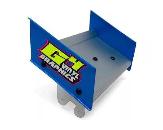 McAllister Racing Placerville 1/10 Large Front Wing (Clear) w/GFRP Mounts