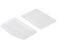 McAllister Racing 7x7 Top Wing Dished Side Panel Set (Clear) (2)