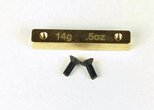 Custom Works TRUE-SPEED 1/2oz (14g) BRASS WEIGHT M3
