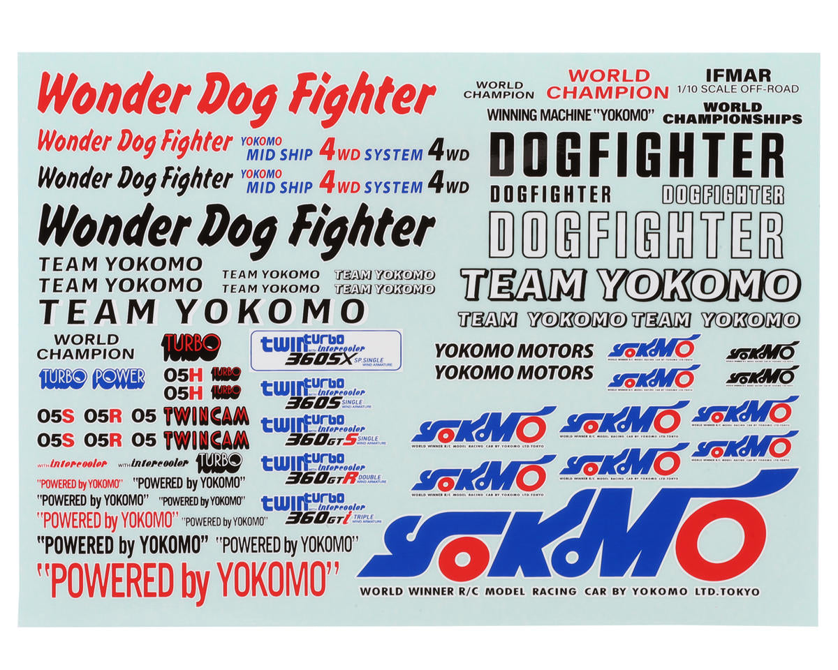 Yokomo Wonder Dog Fighter 1/10 4WD Off-Road Electric Buggy Kit