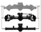 INJORA +4mm ProSteer Double Joint Aluminum Axle for 1/24 SCX24