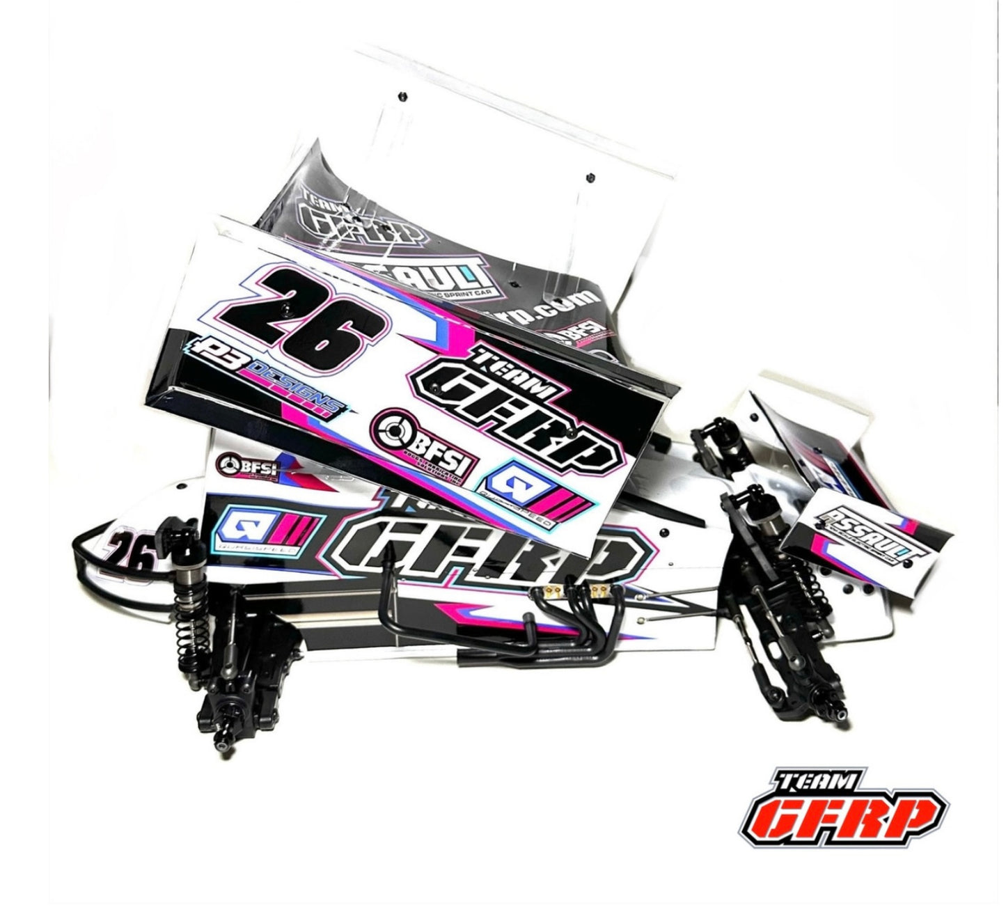 2026 Assault Sprint Car Kit Team GFRP
