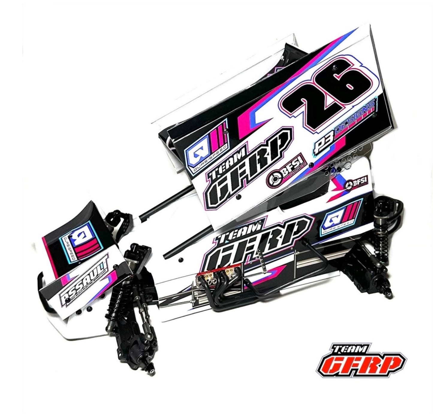 2026 Assault Sprint Car Kit Team GFRP