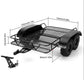INJORA Metal Trailer with Aluminum Hitch Mount for 1/24 Axial SCX24
