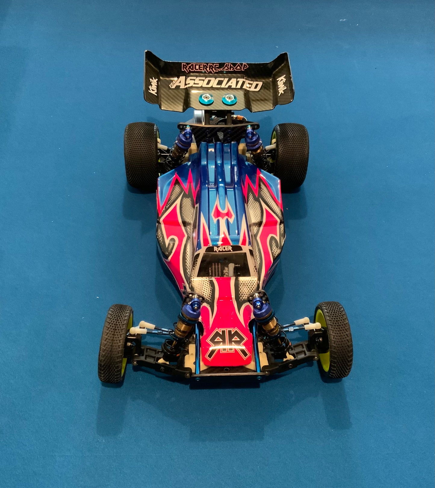 Racer RC Th Trooper 1/10th Scale Body for Vintage RC10 Buggy