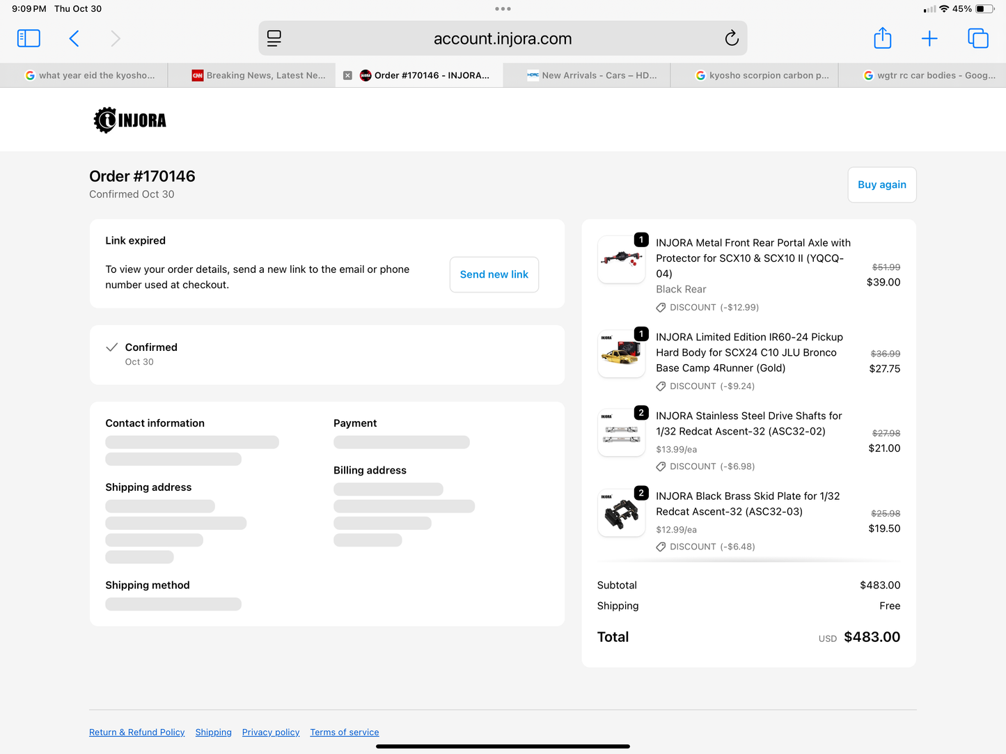 Kyosho Beetle 2014 1/10 2WD Electric Off-Road Buggy Kit