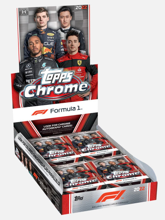 2022 Topps Formula 1 Chrome - Hobby Box