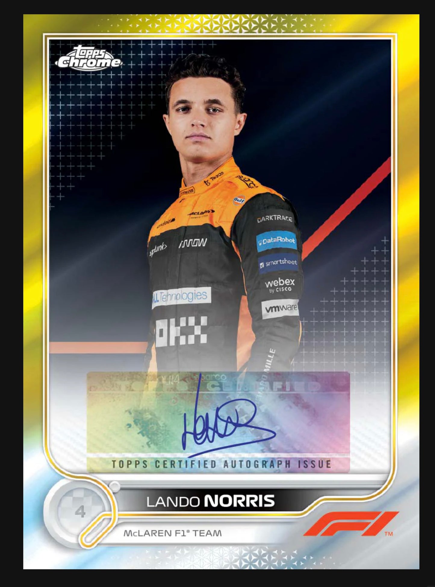 2022 Topps Formula 1 Chrome - Hobby Box