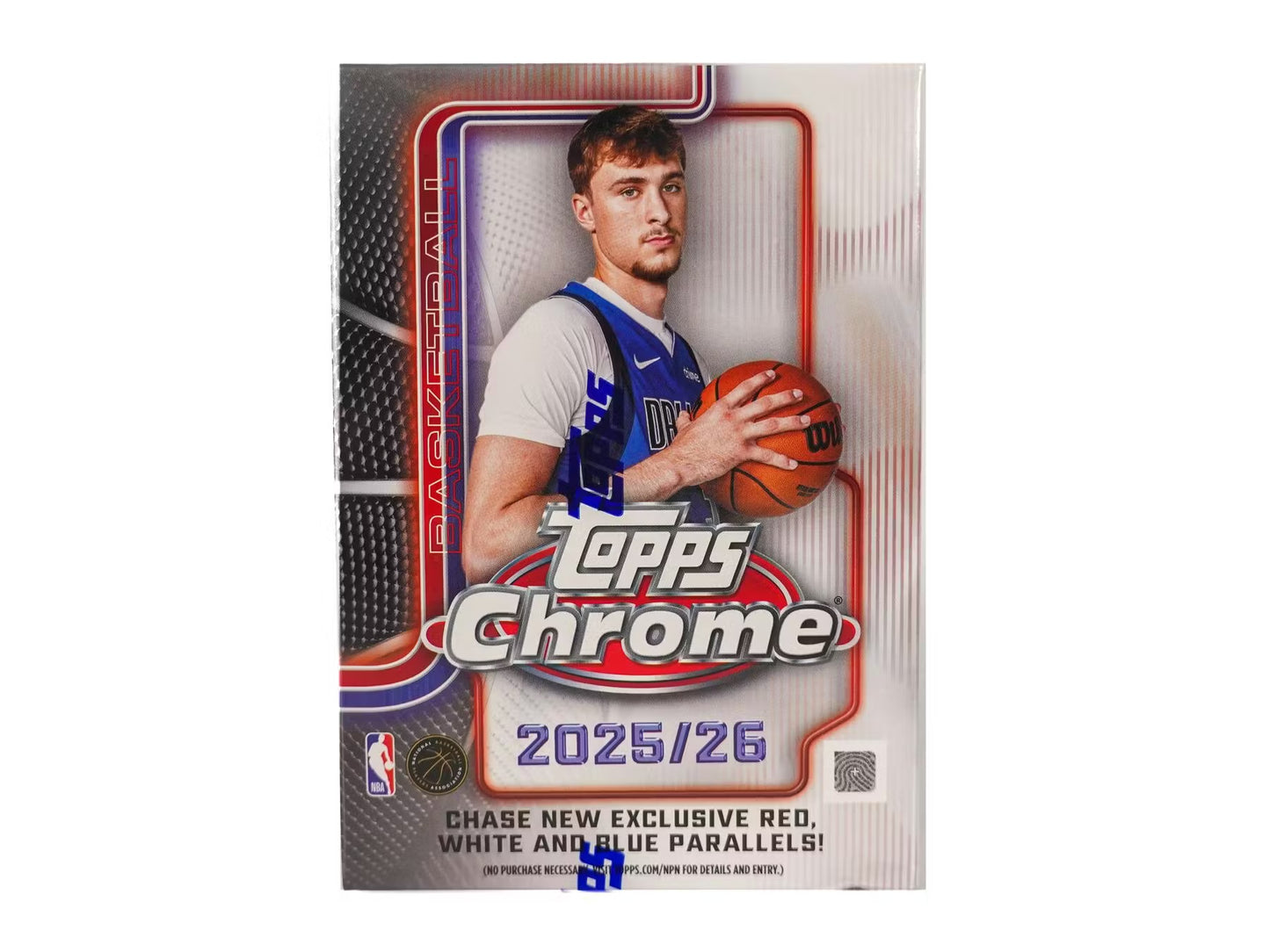2025/26 Topps Chrome Basketball Blaster Box