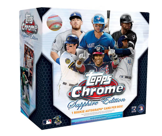 2020 Topps Chrome Baseball Sapphire Edition Box