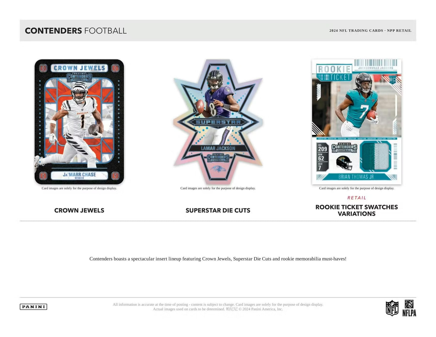 2024 Panini Contenders Football Mega Box