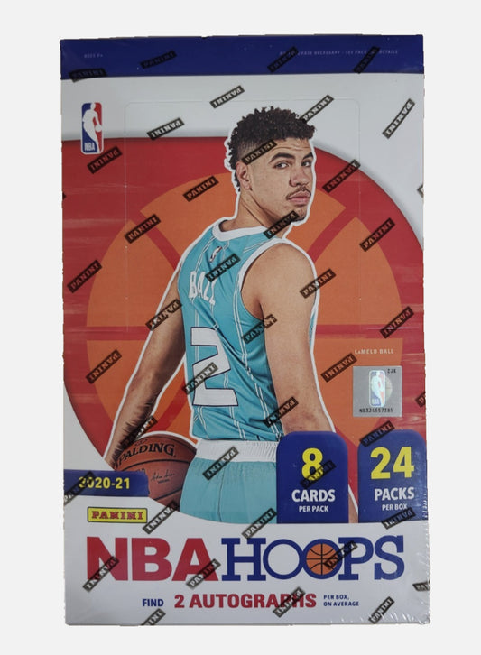 2020/21 Panini NBA Hoops Basketball Hobby Box