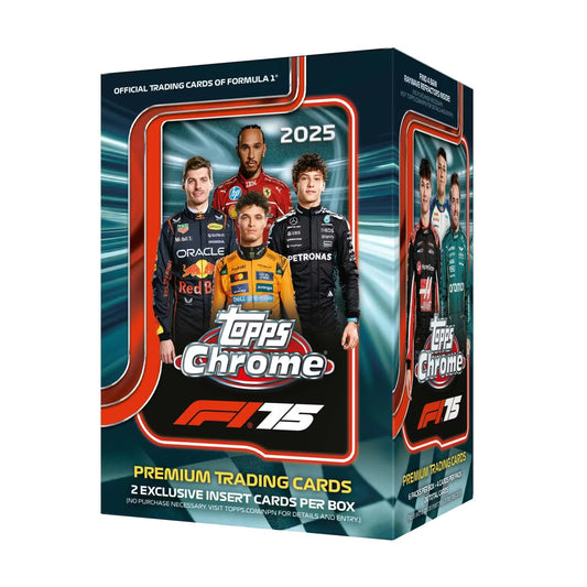 2025 Topps Chrome F1 Formula 1 6-Pack Blaster Box