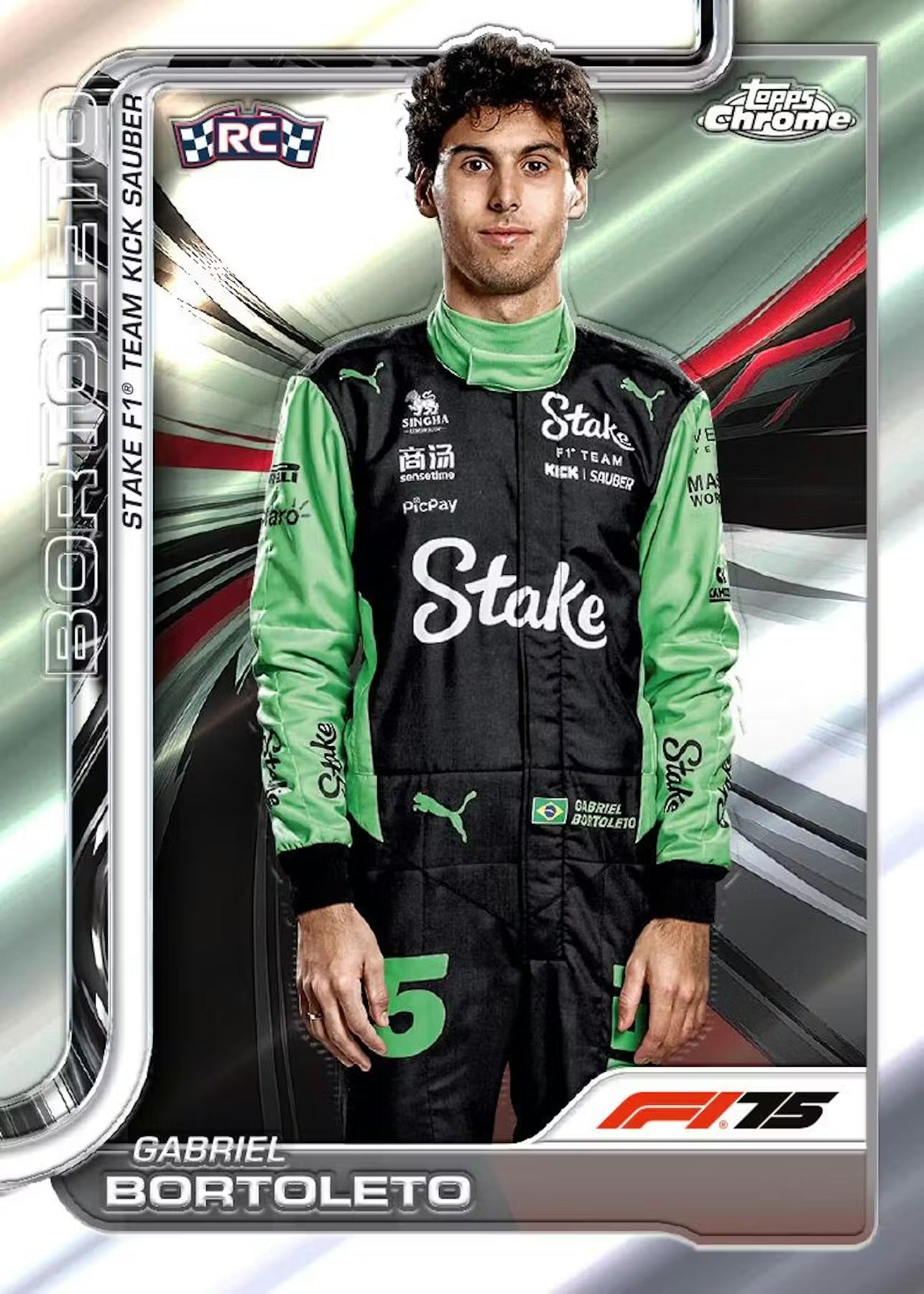 2025 Topps Chrome F1 Formula 1 6-Pack Blaster Box