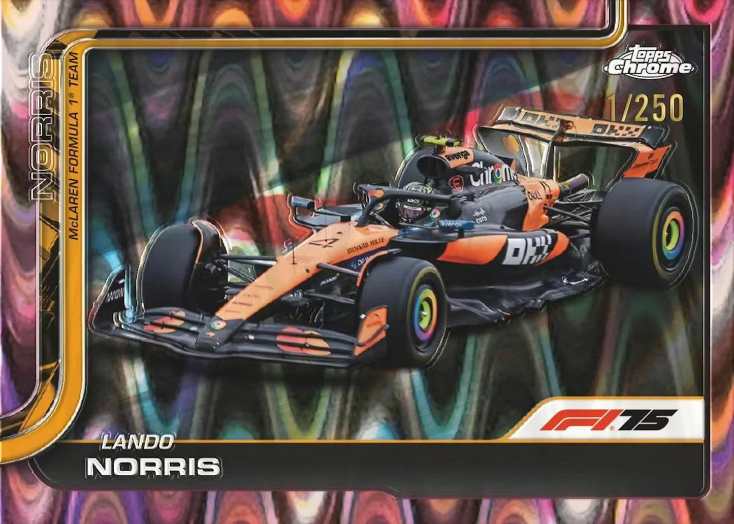 2025 Topps Chrome F1 Formula 1 6-Pack Blaster Box