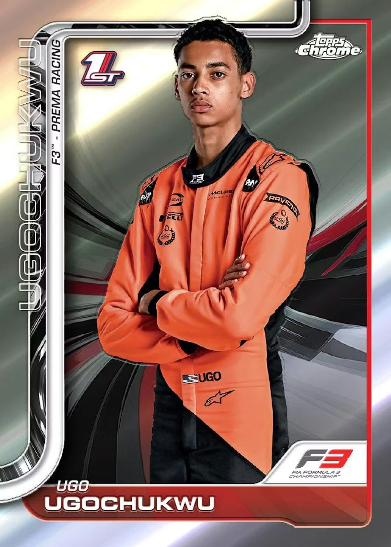 2025 Topps Chrome F1 Formula 1 6-Pack Blaster Box