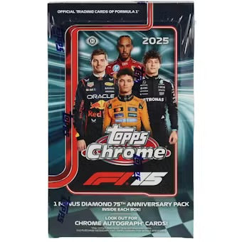 2025 Topps Chrome Formula 1 Racing Hobby Box