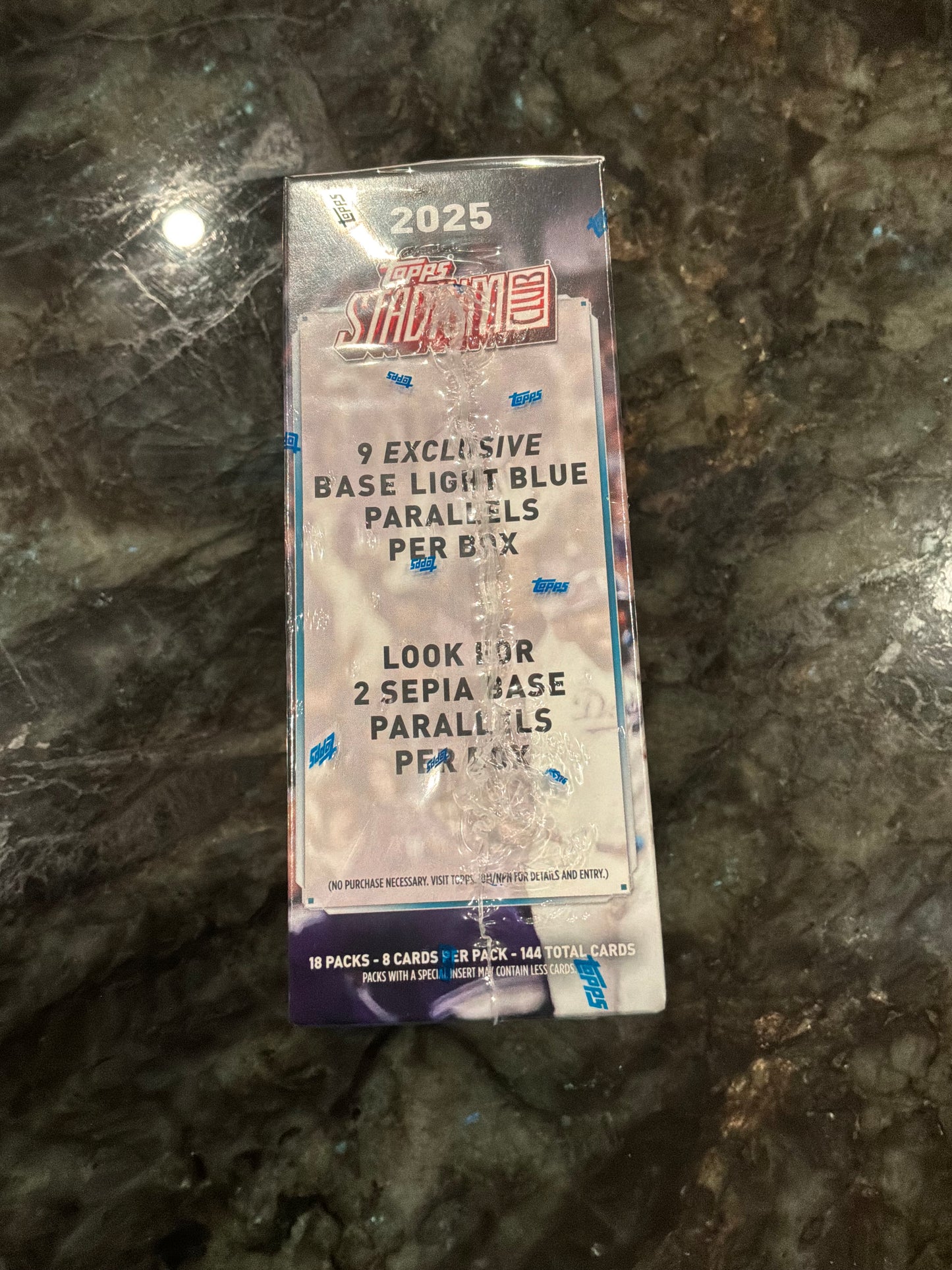 2025 TOPPS STADIUM CLUB BASEBALL MEGA BOX (144 cards) MLB Brand New Sealed QTY