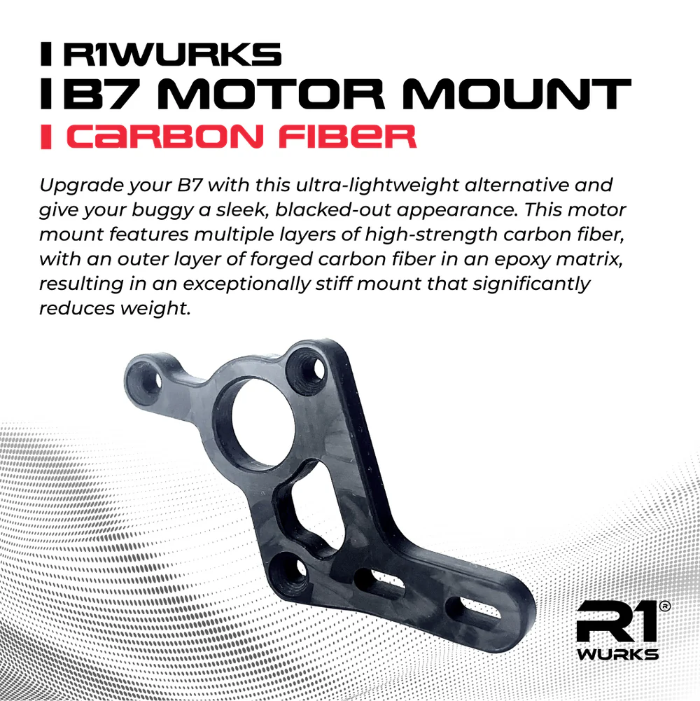 B7 Motor Mount, Carbon Fiber