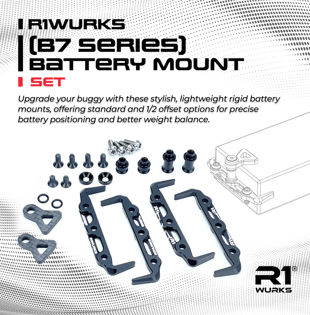 R1WURKS (B7 Series) Battery Mount Set