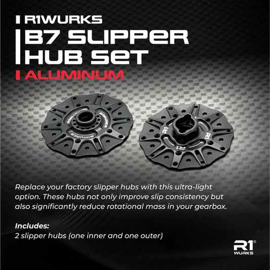 R1WURKS (B7 Series) Slipper Hub Set, Aluminum