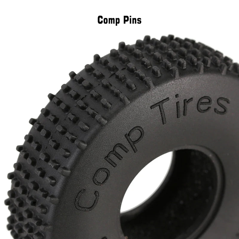 INJORA 1.0" 65*19mm Comp Pin Tires (T2440)