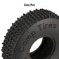INJORA 1.0" 65*19mm Comp Pin Tires (T2440)