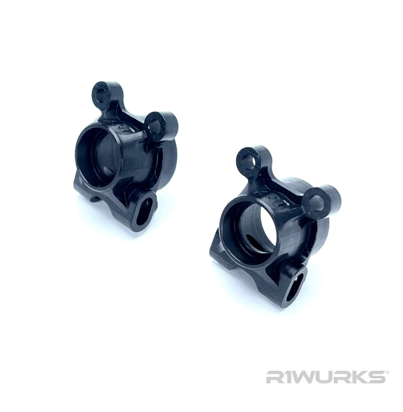 R1 Wurks RC10 B74.2 Rear Hubs, Aluminum