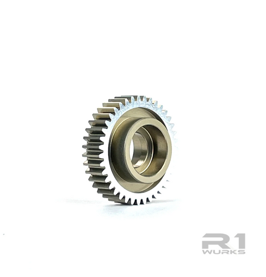 R1 Wurks DC1 Laydown Idler Gear, 39T, Lightweight