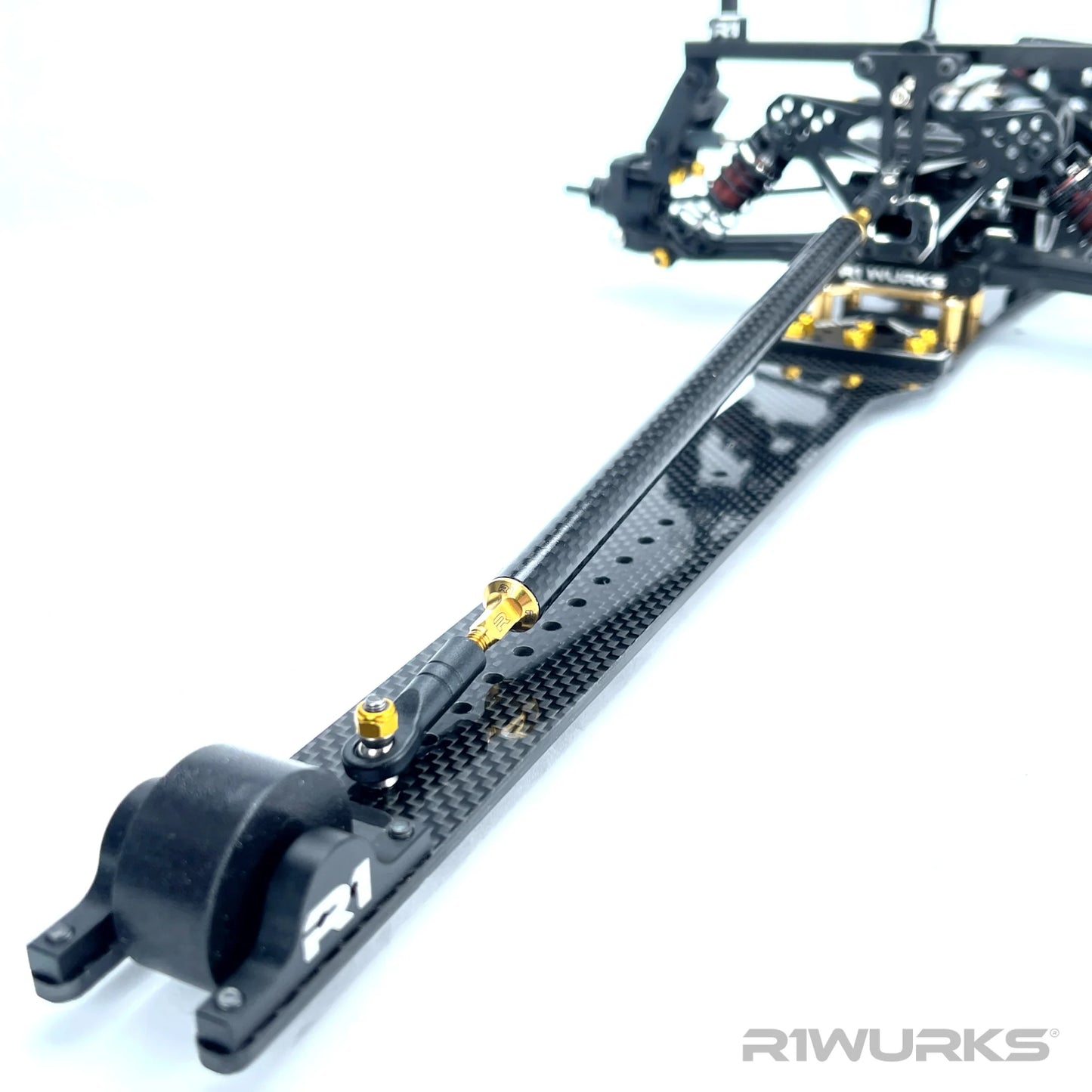 R1 Wurks Titanium/Carbon Fiber Wheelie Bar Turnbuckle [250mm – 265mm]