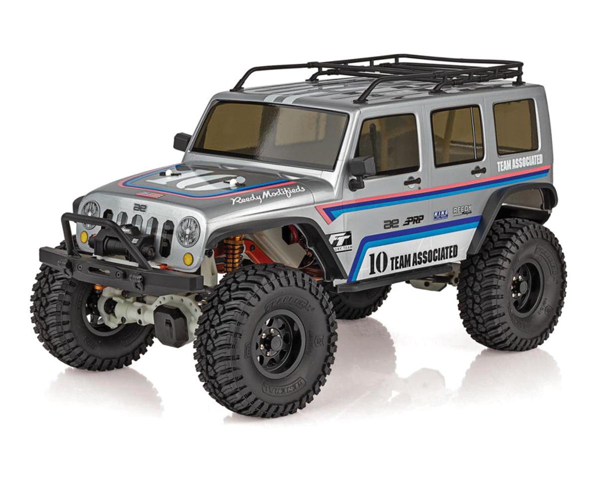 Team Associated RC10 Trail Truck Cattleman 1/10 4x4 Scale Rock Crawler Kit (Clear)
