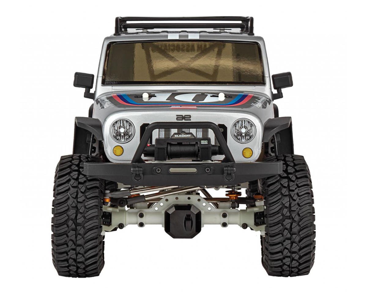 Team Associated RC10 Trail Truck Cattleman 1/10 4x4 Scale Rock Crawler Kit (Clear)