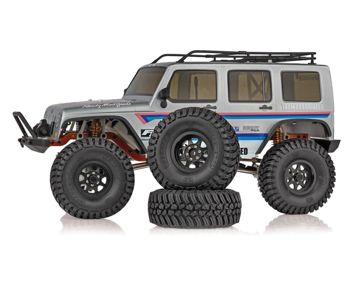 Team Associated RC10 Trail Truck Cattleman 1/10 4x4 Scale Rock Crawler Kit (Clear)