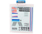 Team Associated RC10CC Decal Sheets