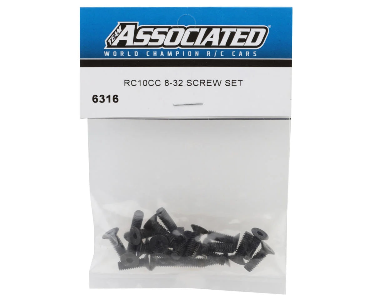 Team Associated RC10CC 8-32 Screw Set