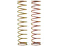 Team Associated RC10/RC10T Rear Shock Springs (2.75lb/Gold) (2)