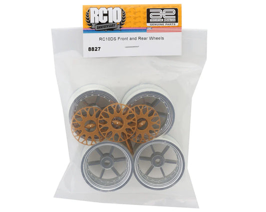 Team Associated RC10DS Front & Rear Wheels (4)