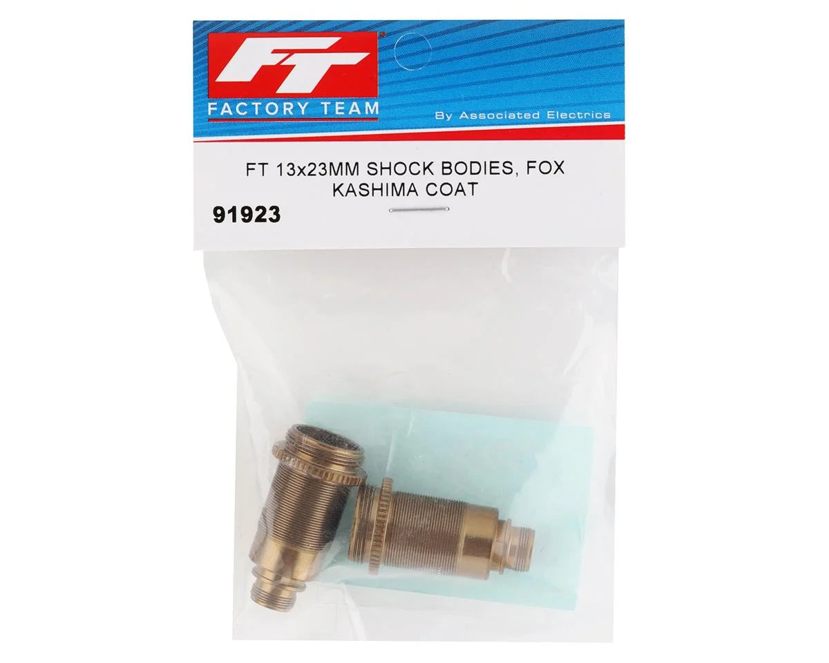 Team Associated Factory Team FOX Kashima Coated 13x23mm Shock Body (2) (Buggy Front)