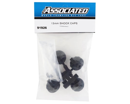 Team Associated 13mm Shock Caps (4) Image 1 for Team Associated 13mm Shock Caps (4)   Image 2 for Team Associated 13mm Shock Caps (4)