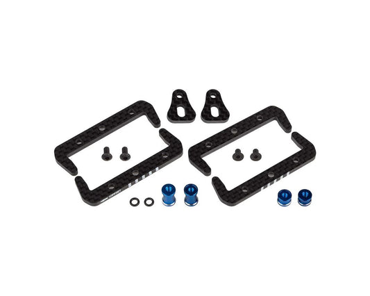 Team Associated RC10B7/B7D Factory Team Carbon Fiber Battery Mount Set