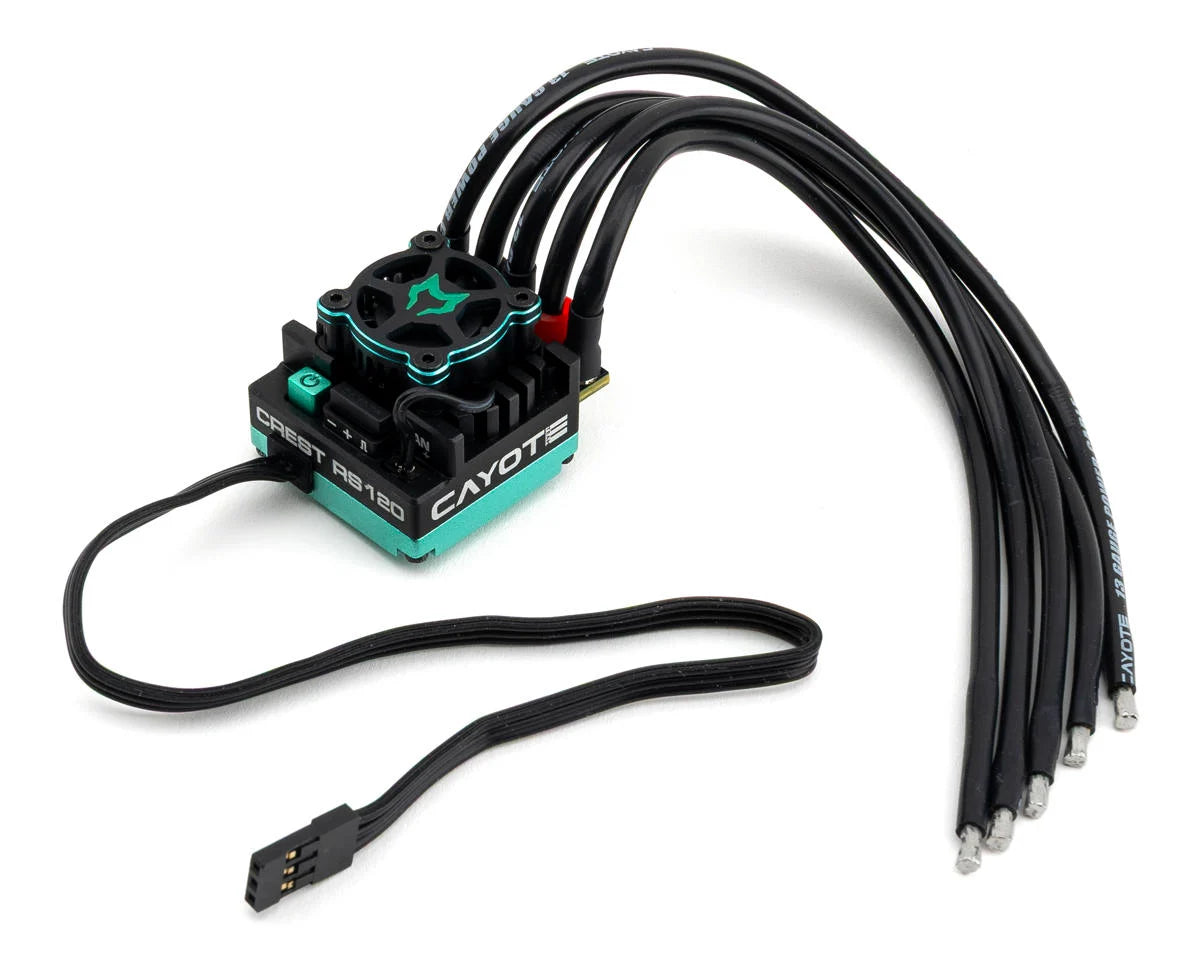 Cayote Crest RS120 1/10 Stock 120A Sensored Brushless Competition ESC