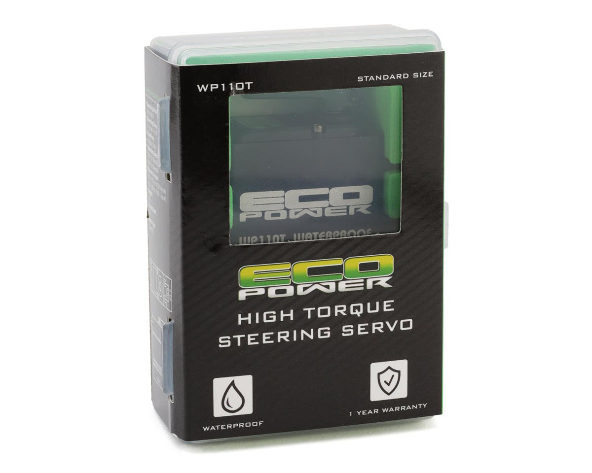 EcoPower WP110T Waterproof High Torque Metal Gear Servo for 1/10 2WD Traxxas®, ARRMA®, Losi® & Other Vehicles