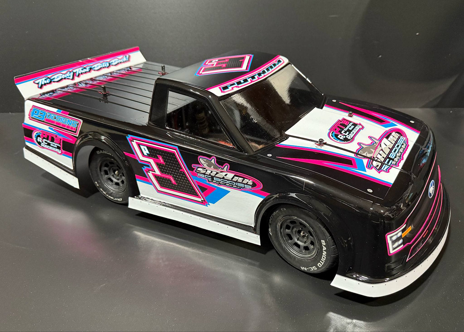 Rc Body Locker Shark RC Bodies The Coyote SC Truck Body β Racer Rc