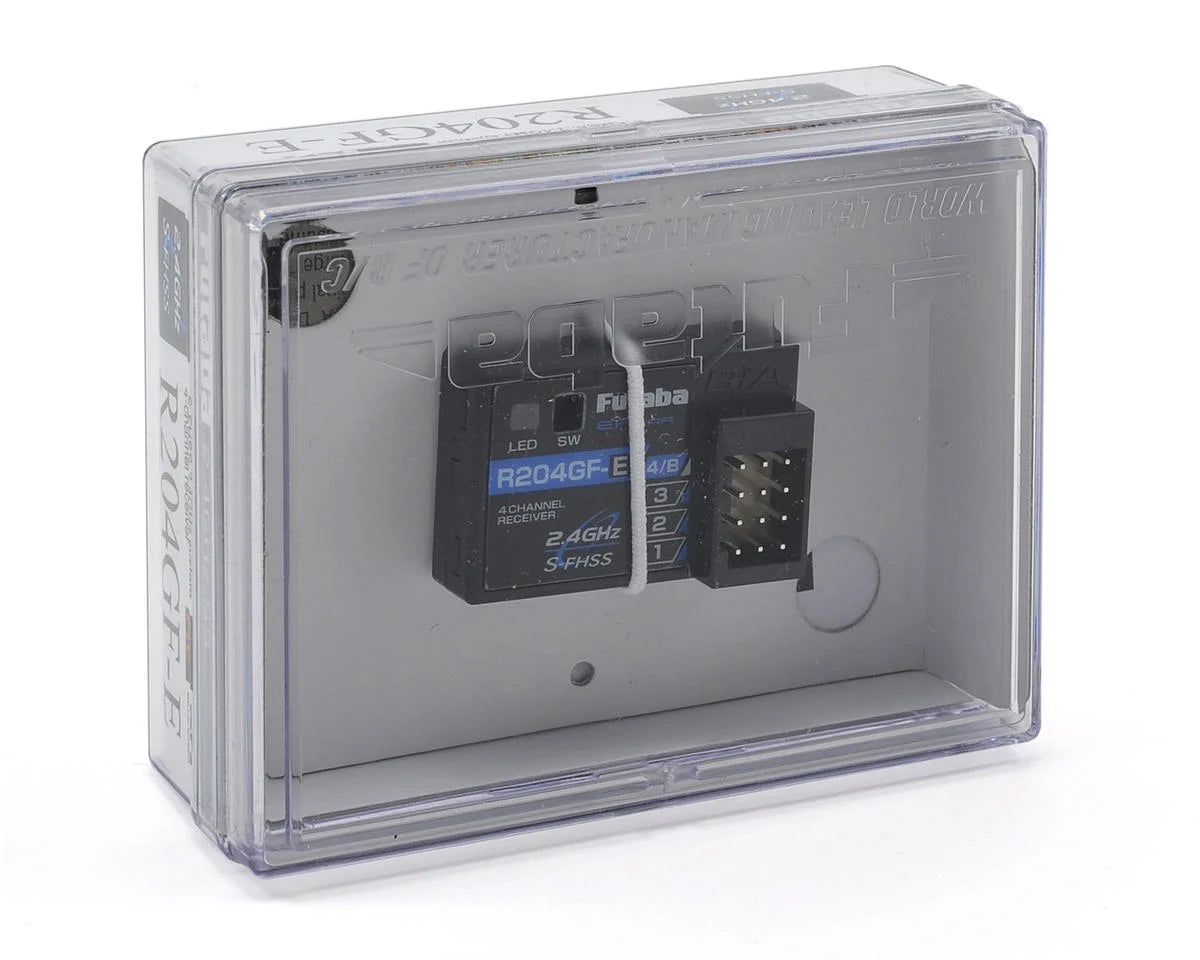 Futaba R204GF-E S-FHSS High Voltage 4-Channel 2.4GHz Micro Receive ...