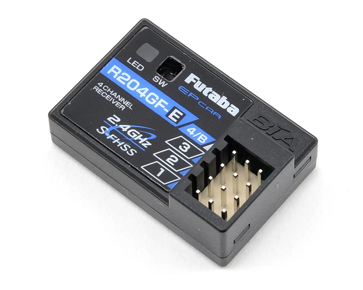 Futaba R204GF-E S-FHSS High Voltage 4-Channel 2.4GHz Micro Receive