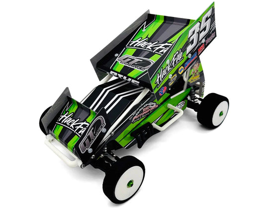 HackFab Losi Mini-B Bolt-On Sprint Car Lexan Body Kit (Clear)