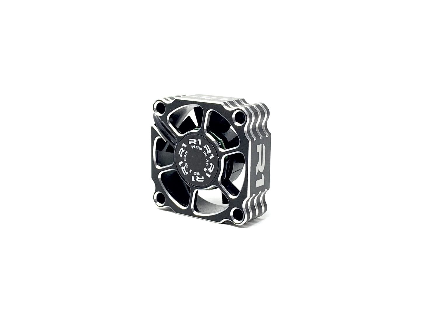 R1WURKS 8.4V 6 Spoke Aluminum 30mm Low Profile ESC Fan 060027