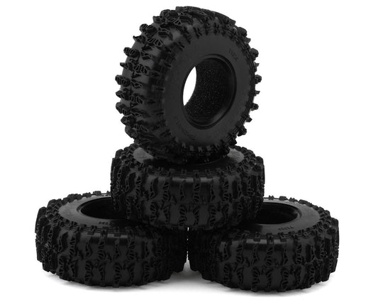 Injora 1.3" Cling On Micro Rock Crawler Tires Combo (4) (70mm OD)