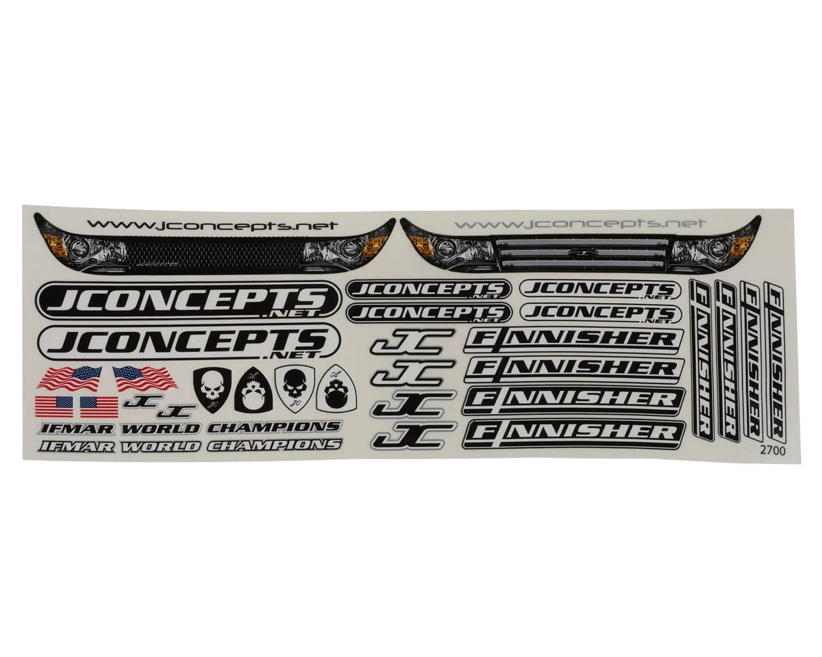 JConcepts Tekno ET48 2.0 "F2" Truggy Body (Clear)