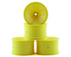 JConcepts RC10 Mono 2.2 Rear Wheels (Yellow) (4)